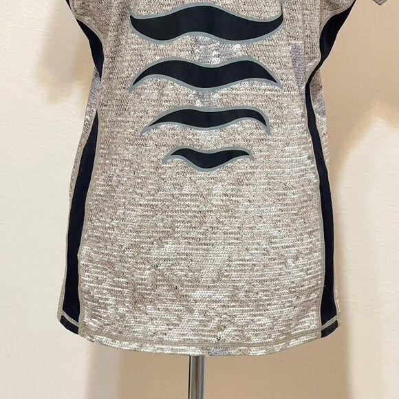 Bogner Sports Top Faux Sequence Print Size Large - Picture 10 of 13